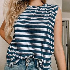 Striped Simple Tee